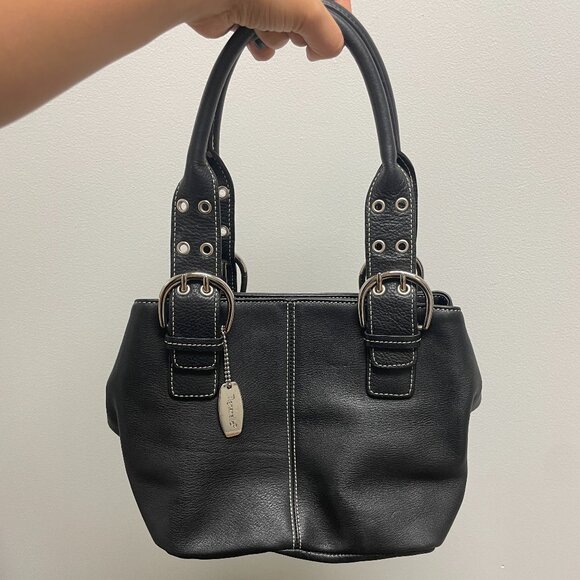 Black Leather Bag - Picture 1 of 7